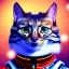 Placeholder: Space cat