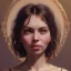 Placeholder: Susanna Hoffs, beautiful, highly detailed face, meticulously detailed hair, ethereal fantasy hyperdetailed mist, maximalist matte painting; polished, realistic oil painting. Victorian era portrait painting, old fashioned, vintage, antique, beautiful, Unreal Engine, 16k