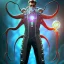 Placeholder: ultra detailed fullbody portrait of Doctor Octopus Villain , extremely detailed digital painting, extremely detailed face,crystal clear eyes, in the style of Ohrai Noriyoshi and Simon Bisley and Ken Kelley and Frank Frazetta and robert e howard , mystical colors, perfectly centered image, perfect composition, rim light, beautiful lighting,8k, stunning scene, raytracing