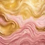 Placeholder: Hyper Realistic golden grungy wavy textures on yellow & pink marble textured background with vignette effect