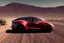 Placeholder: A Tesla 'Model S' is racing at top speed, in the Mojave Desert. (CINEMATIC, WIDE ANGLE LENS, PHOTO REAL)