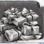 Placeholder: packages with bows under a Christmas tree by Thomas Nast