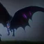 Placeholder: A huge full body black dragon real, 8k,3d,unreal engine 5,blender