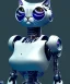 Placeholder: Half Robot cat