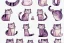 Placeholder: cute cat isolated illustrations