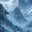 Placeholder: highly detailed icy mountain landscape, illustration, cinematic lighting, 4k, 8k, octane render, digital concept art, trending on artstation, pinterest, extremely detailed, ambient lighting.