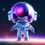 Placeholder: pixar style cute rabbit astronaut floating in space, unreal engine 5, 16k, background:space