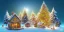 Placeholder: Cute tiny world Christmas diorama