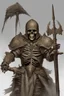 Placeholder: Ancient skeleton warrior knight psyckic