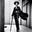 Placeholder: [photo by helmut newton] The guardian stands tall, Kimono turned combat gear, Beauty wields power. A weapon in each hand: Skillful hands at work,Firearm and blade in balance, Enforcer's resolve. Her strength emanates, Ancient grace meets modern might, she attacks