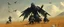 Placeholder: ninja necromancer in the wild, raising raven skeleton giant babies