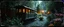 Placeholder: darkest gnome train in bright garden , pinhole cam, airbrush 3d rendering, in the style of John Atkinson Grimshaw , torn edges on border