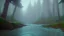 Placeholder: rivers and forest