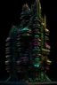 Placeholder: a multicolored skyscraper on a black background, polycount contest winner, generative art, 1 6 6 7. mandelbulb 3 d, 8 k vertical wallpaper, cellular automata, multi-layered artworks, totem 2, 1 2 - bit, hyperrealistic symmetrical 8k, generative designpostprocessed