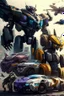 Placeholder: A mix of transformers and jets and cars and humanoid robots