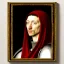 Placeholder: portrait of a medieval knight Caravaggio style