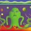 Placeholder: cosmic plankton by henri rousseau