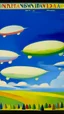 Placeholder: White airships in the clouds painted by Alexej von Jawlensky