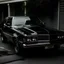 Placeholder: carro de 1980 preto