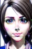 Placeholder: A close up shot of anime lady