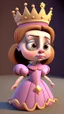 Placeholder: Introduction to Princess Penelope, cartoon,3D