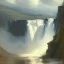 Placeholder: Waterfalls, clouds, max liebermann painting