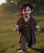 Placeholder: Frodo baggins toddler, full body, dramatic lighting, hyper realistic