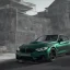 Placeholder: matte dark green BMW M4