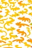 Placeholder: Lots of little tiny cute cartoon newts