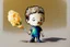 Placeholder: cute chibi mark zuckerberg with a big garlic in sunshine, watercolor and black in outlines, golden glitter, ethereal, cinematic postprocessing, bokeh, dof