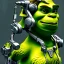 Placeholder: cyborg, Shrek