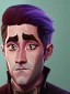 Placeholder: Portrait of a 30 year old strange gay wizard like Jake Gyllenhaal