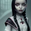 Placeholder: wednesday addams rolünde oynayan jenna ortega