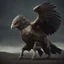 Placeholder: A creature with a combination of an eagle's head and a horse's body