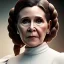 Placeholder: intricate, octane, zoomed out + portrait, volumetric lighting, High detail, carrie fisher as princess leia in star wars, macro lens blur, sharp focus,eos5d mark 4, ef 85mm 5.6, focus