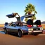 Placeholder: 1980s DeLorean ‘Back To The Future’ time machine car