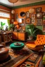 Placeholder: A vintage room embodying the essence of the 1970s