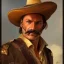 Placeholder: portrait,"Insanely detailed photograph of a male western mustachioed crossbowman", detailed charro and Sombrero, digital painting,eye patch, cigar, artstation, concept art, sharp focus, illustration, art by artgerm and greg rutkowski and alphonse mucha, 8 k,fantasy, unreal engine