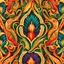 Placeholder: highly repeating pattern, vibrant colours