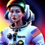 Placeholder: lady commander top in space