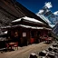 Placeholder: A restaurant near Mount Everest.