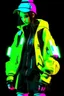 Placeholder: y2k, neon, fluo, cloth transparent, techwear, walkman, pop, blade runner