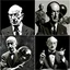 Placeholder: Members of a Rock Band: Jerome Bosch, M. C. Escher, Salvador Dali, Buckminster Fuller