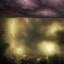 Placeholder: suburban homes, rooftop view, heavy dark storm encroaches, shield hologram covers homes, 8k resolution, high-quality, fine-detail, iridescent, intricate, detailed matte, volumetric lighting, illustration, brian froud, howard lyon, selina french, anna dittmann, annie stokes, lisa parker, greg rutowski