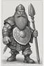 Placeholder: Defender dwarf with a shield