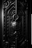 Placeholder: Black lock stately background