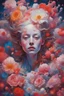 Placeholder: portrait of the most beautiful form of chaos in space, millions of flowers everywhere, cosmic, elegant, a brutalist designed, vivid colours, romanticism, by james jean, roby dwi antono, ross tran, francis bacon, michal mraz, adrian ghenie, petra cortright, gerhard richter, takato yamamoto, ashley wood, atmospheric, trending on artstation. 8 k masterpiece.