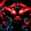 Placeholder: Ultra detailed fullbody Portrait in oil on canvas of Venom fusions RedHulk,intense stare,extremely detailed digital painting, extremely detailed face,crystal clear Big eyes, mystical colors ,perfectly centered image, perfect composition, rim light, beautiful lighting,masterpiece,8k, stunning scene, raytracing, anatomically correct, in the style of robert e howard and Ken Kelley and Ohrai Noriyoshi and Simon Bisley and tomzj1