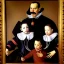 Placeholder: portrait of a family Diego Velazquez style