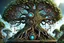 Placeholder: Expressively detailed and intricate 3d rendering of a hyperrealistic “tree”: avatar movie, neon, glossy, vines, baroque ornament details, ancient flower detail, cog, steampunk, cyberpunk, 4K, cosmic fractals, dystopian, dendritic, stylized fantasy art by Kris Kuksi, artstation: award-winning: atmospheric: commanding: fantastical: clarity: 16k: ultra quality: striking: brilliance: stunning colors: masterfully crafted.